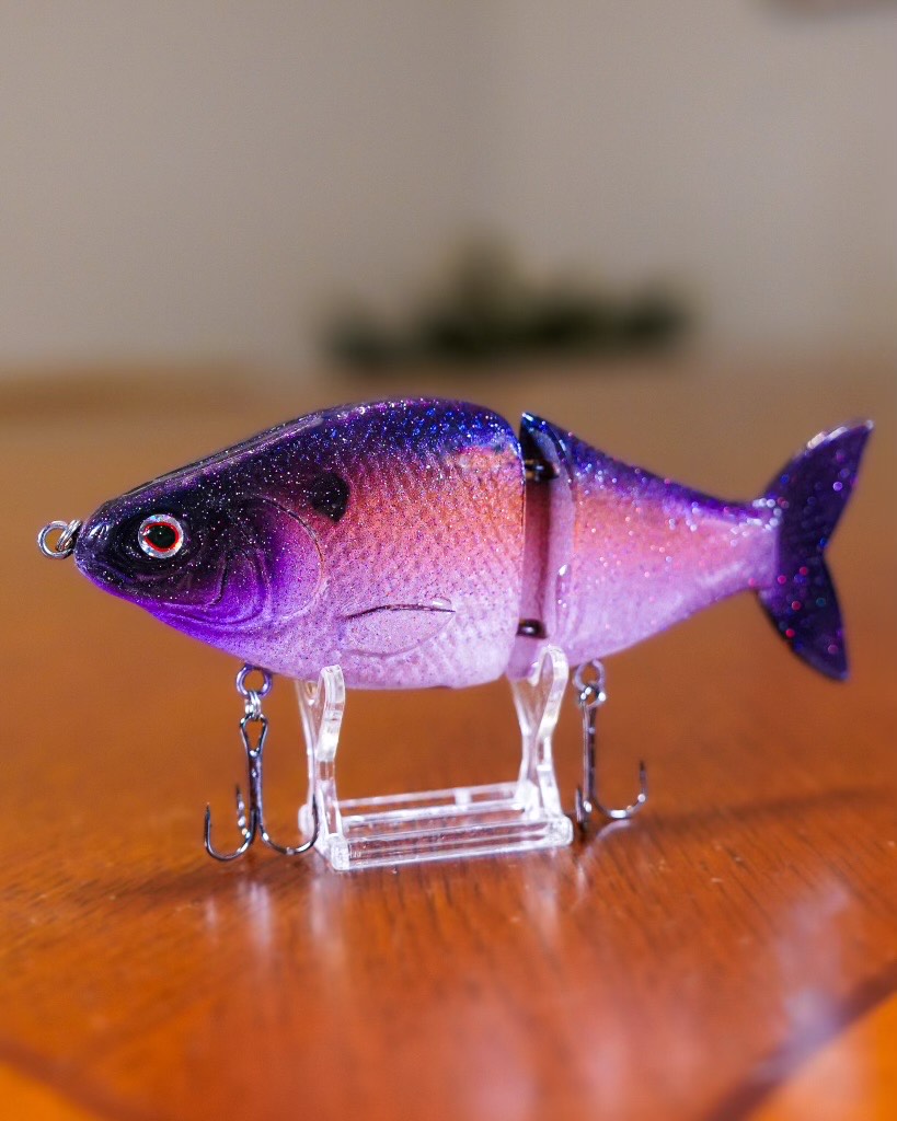 A photo of the Phantom Shad by Bully Baits. 