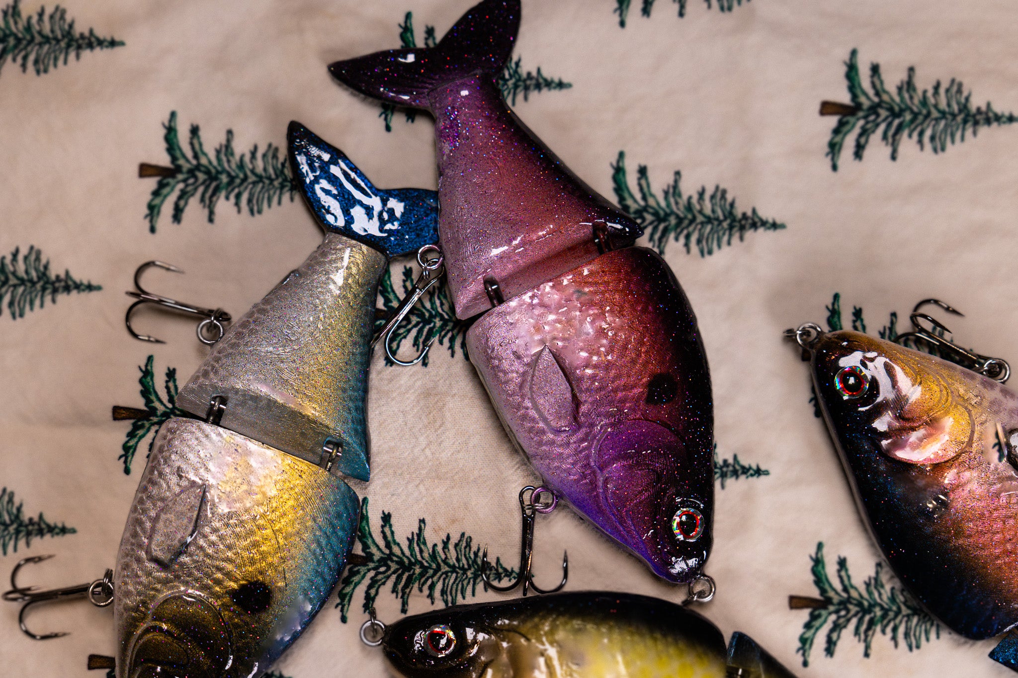 The Shad lure collection by Bully Baits. 