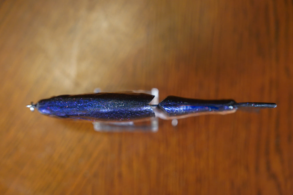 A top down view of the Shad collection by Bully Baits. 
